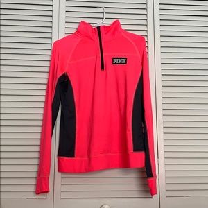 Neon Pink Quarter Zip